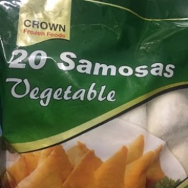 20 samosas vegetable 700g