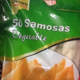 50 samosas vegetable 1800g