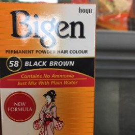 Bigen 58 black brown 6g 