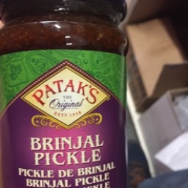 Patak’s brinjal pickle 312g
