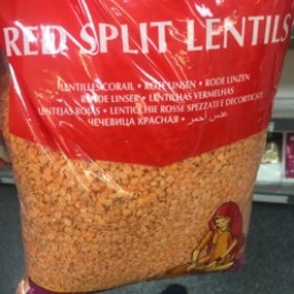 Red spilt lentils 2kg