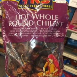 TRS HOT WHOLE ROUND CHILLIES 150g