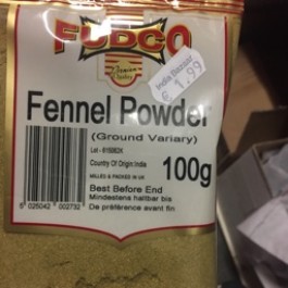 Fudco fennel powder 100g
