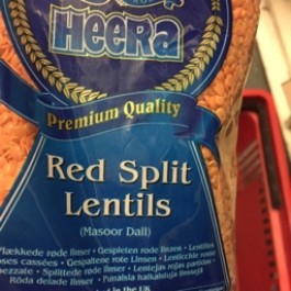 Red split lentils 500g