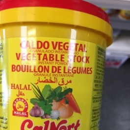 Caldo vegetal halal 250g