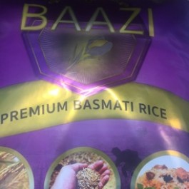 Baazi premium basmati rice 5kg