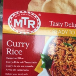 Curry rice 250g