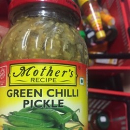 Mother’s green chilli pickle 500g