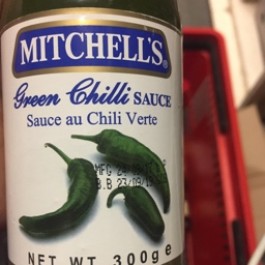 Mitchelle’s green chilli sauce 300g