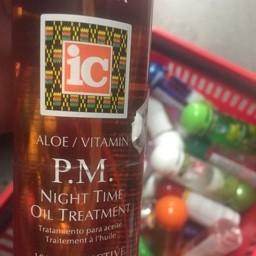 Aloe/vitamin P.M night time oil treatment 237ml
