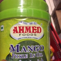 Ahmed mango pickle in oil 1kg