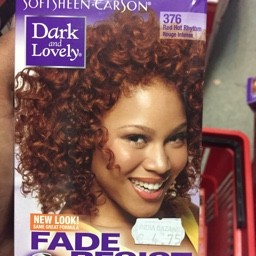 Fade resistant rich conditioning color red hot rhythm 376