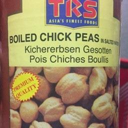 Boiled chick peas in salted water 800g