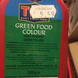 Green food colour 500g