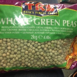Whole green peas 2kg