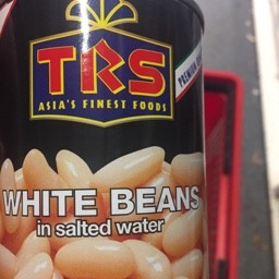 White Beans in salted water 400g
