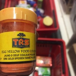 Egg yellow food colour 25g
