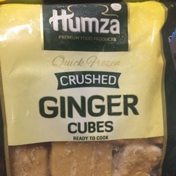 Crushed ginger cubes 400g