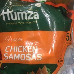 Frozen chicken samosas 50pieces 