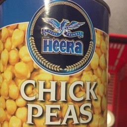 Chick peas in salted water 800g
