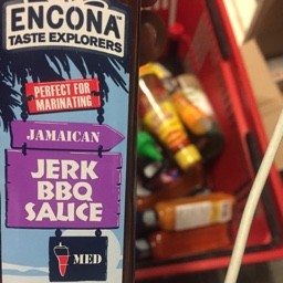 Encona jerk bbq sauce 142ml