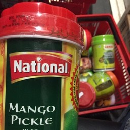 National mango pickle in oil 1kg