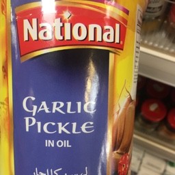 National garlic pickle in oil 1kg