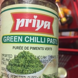Priya green chilli paste 300g