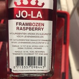 Jo-La frambozen raspberry 20ml