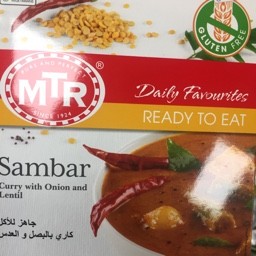 Sambar curry with onion and lentil 300g