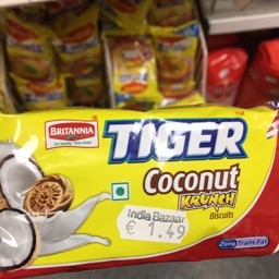 Tiger coconut biscuit 