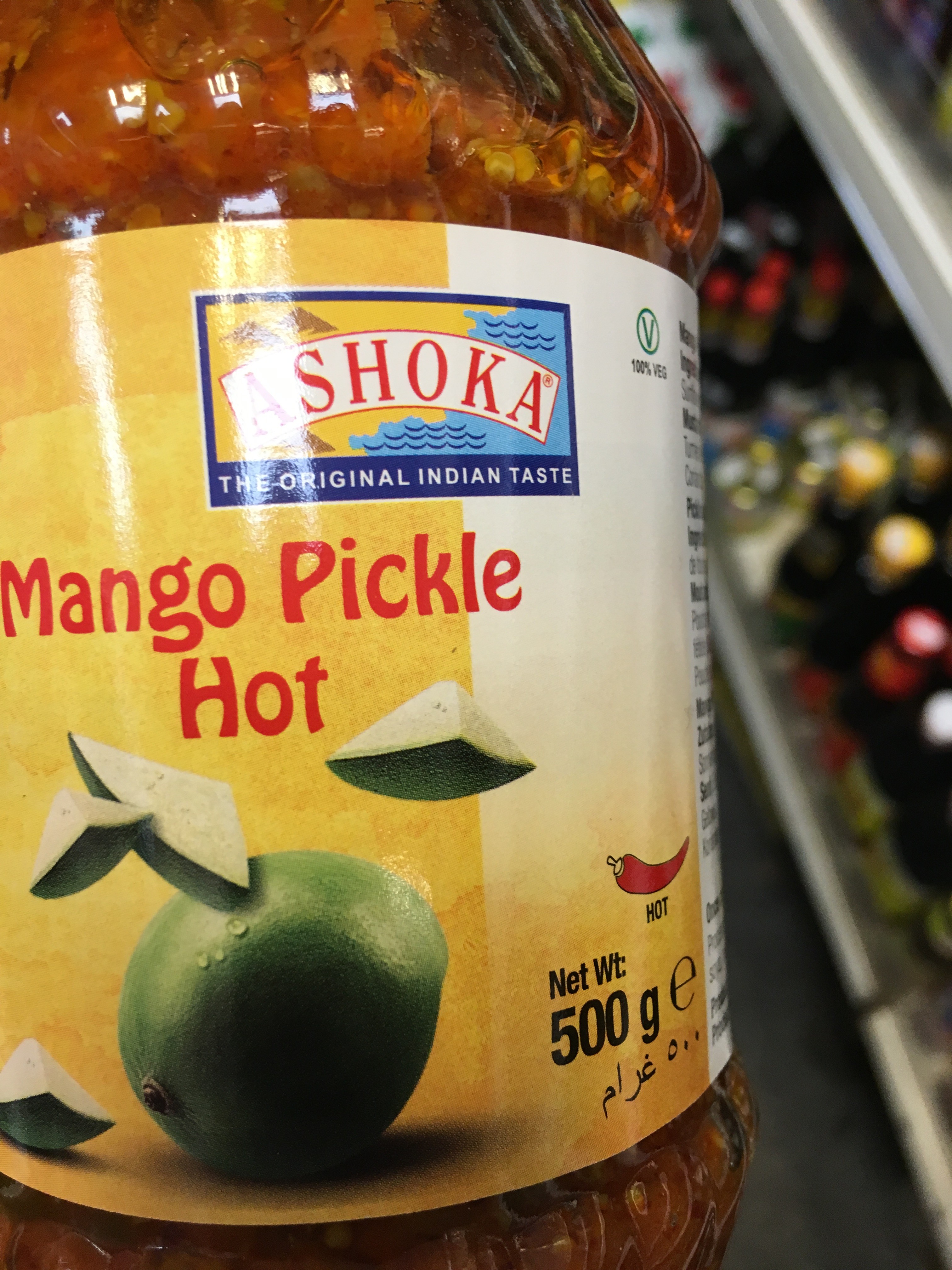 Ashoka Mango Pickle Hot