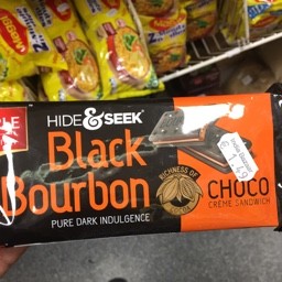 Hide&seek Black bourban choco creme