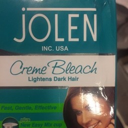 Creme bleach lightnes dark hair