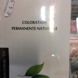 Coloration permanente naturelle 
