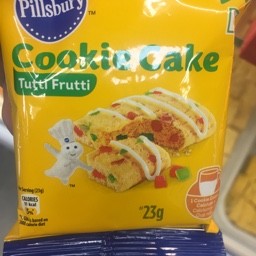 Pillsburry Cookie cake 23g tuti frutti 