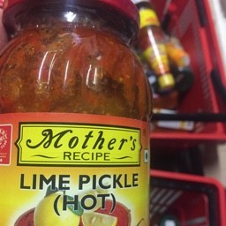Mother’s lime pickle (hot) 500g