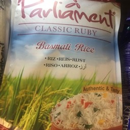 Parliament basmati rice 5kg